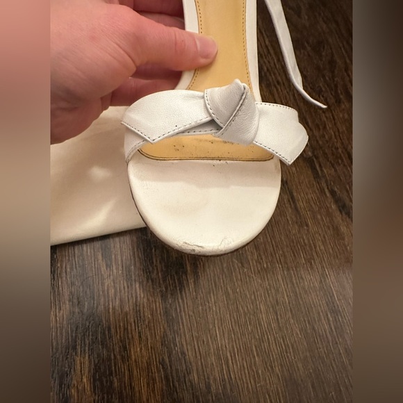 Alexandre Birman Clarita block sandal in white - Picture 7 of 10